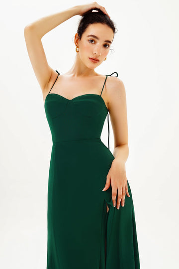 Chiffon Cami Feritoia Abito