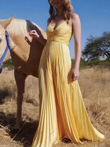 Scollo a V Cami Maxi Abito